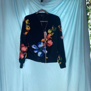 Size m floral Bomber jacket